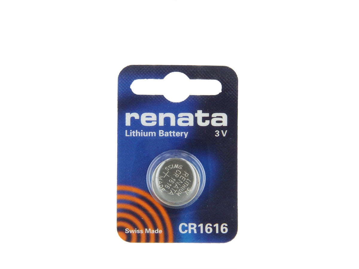 Renata CR1616 3V Lithium Coin Battery 50 Pack FREE SHIPPING