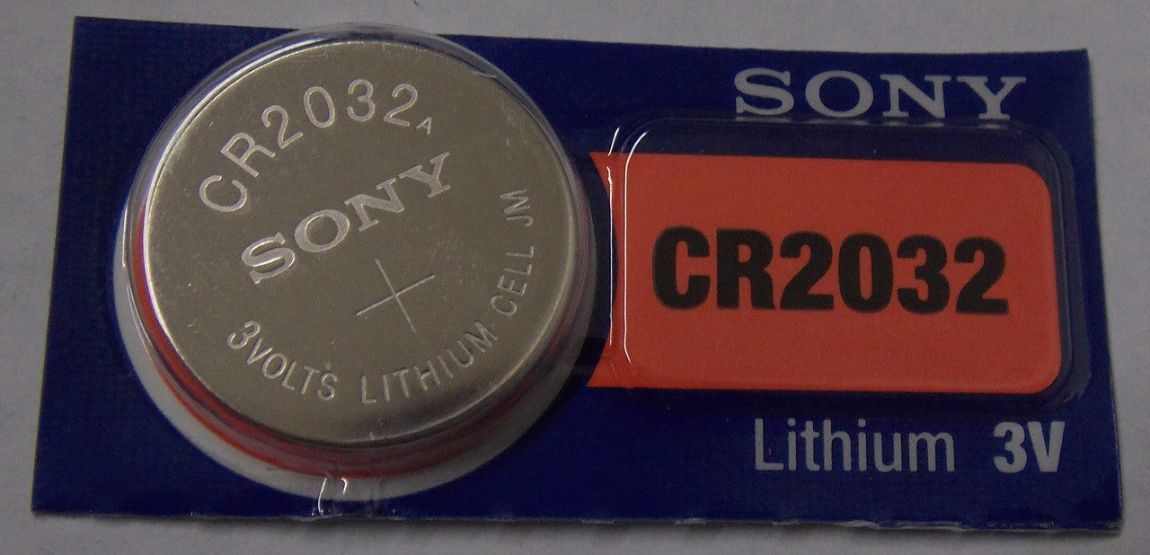 Sony Murata CR2032 3V Lithium Coin Battery - 20 Pack FREE Shipping